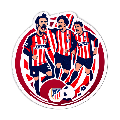 Desain Retro Atletico Madrid
