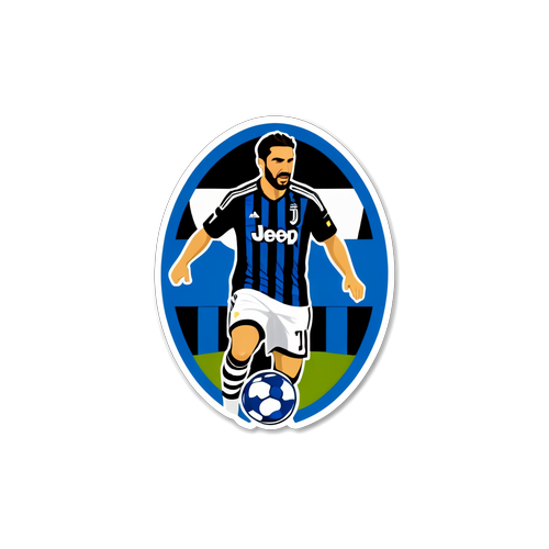 Sticker Pertandingan Juventus vs Inter