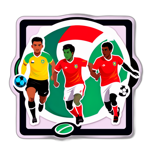 Stiker Dinamis Timnas Indonesia SEA Games