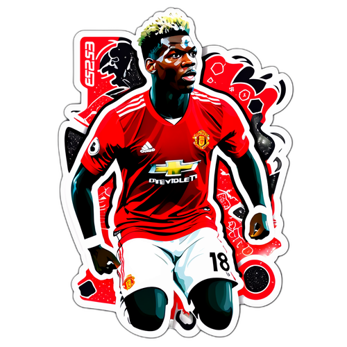Thiết kế sticker cho Paul Pogba