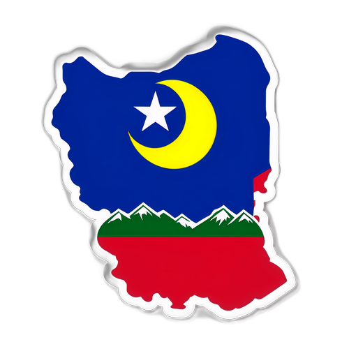 Sticker ya Mandhari ya Romania