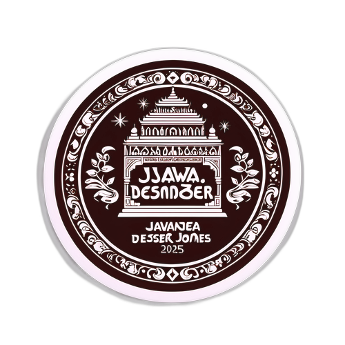 Desain Stiker Kalender Jawa Desember 2025