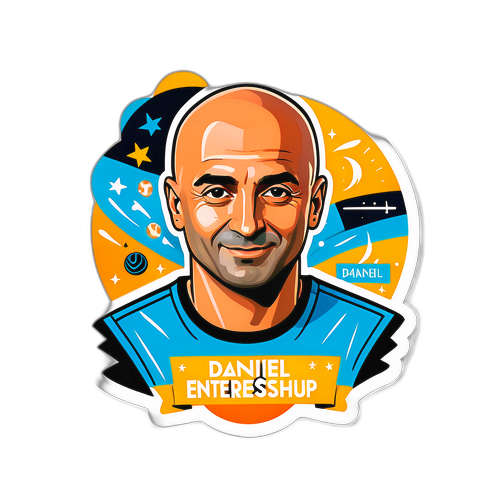 Stiker Kreatif Daniel Levy