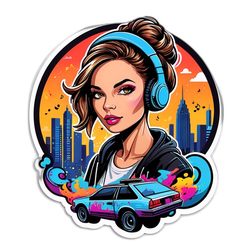 Urban Vibes: Tate McRae Sticker