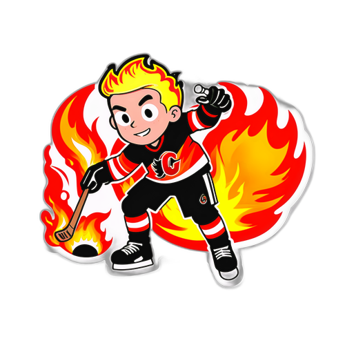 Linus Omark Trick Shot Sticker