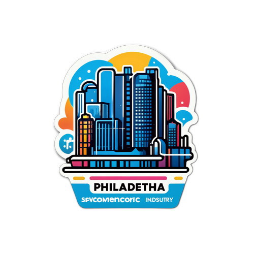 費城半導體產業創意貼紙