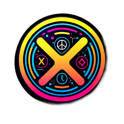 Framtida XRP-klistermärke