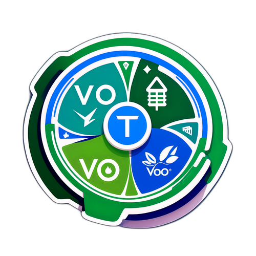 Voo ETF 投資選擇主題貼紙