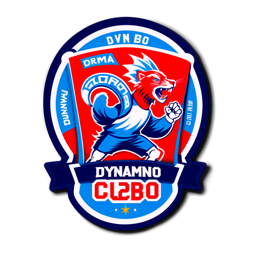 Design samolepek pro zápas Dynamo ČB proti Brnu