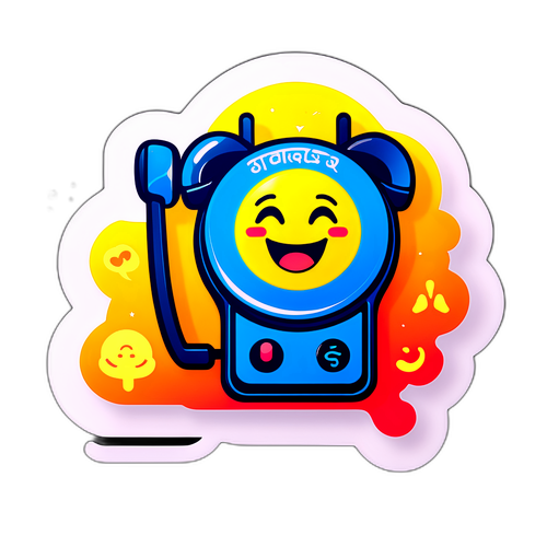 Tarrassa: Puhelin, joka soi eloisassa ympäristössä