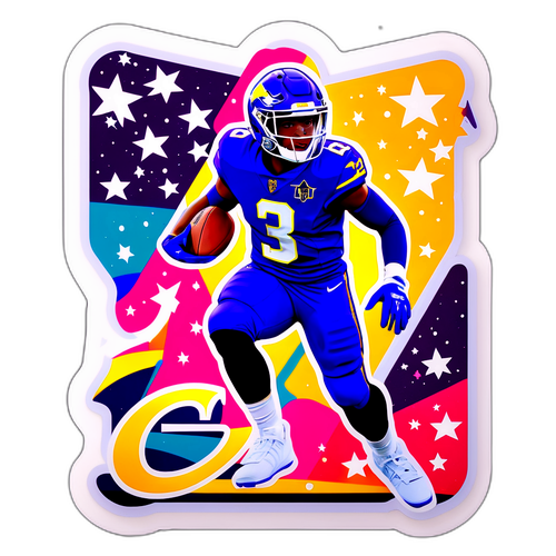 CeeDee Lamb Jersey Number Sticker