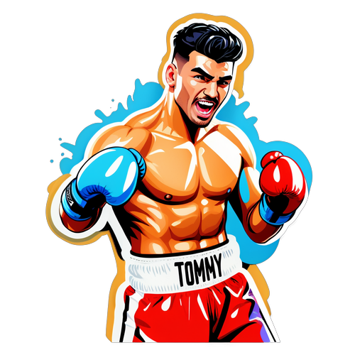 Tommy Fury i Kampmode: Se Denne Utrolige Sticker, Der Får Dit Adrenalin til At Pumpe!