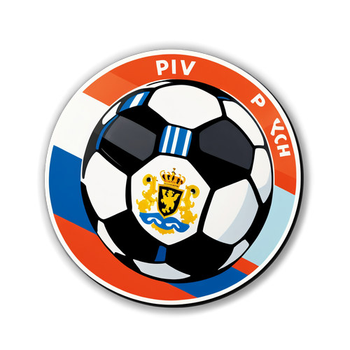 Retro PSV Logo Ontwerp: De Perfecte Mix van Voetbal en de Nederlandse Vlag!