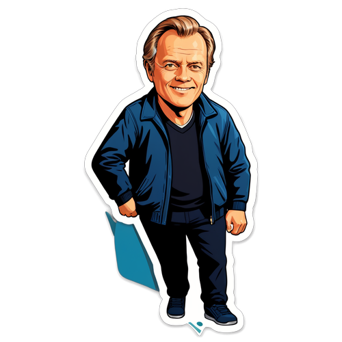 Jan Linnebjerg Karakter Klistermærke