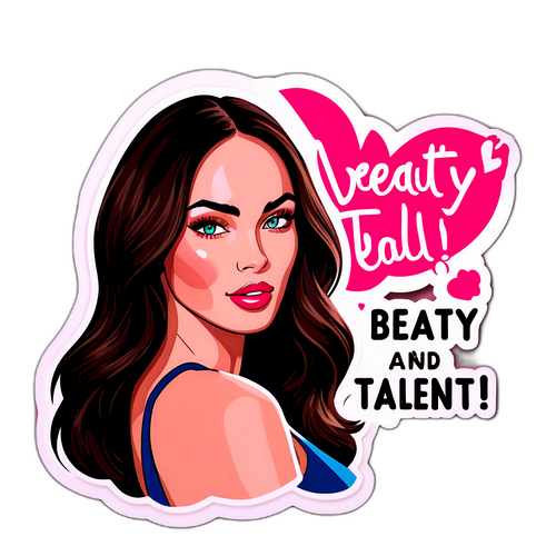 Stickers z Megan Fox