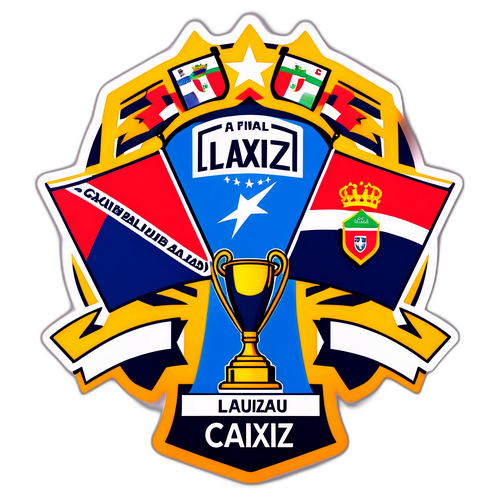 A adesão comemorativa da final entre São Luiz e Caxias