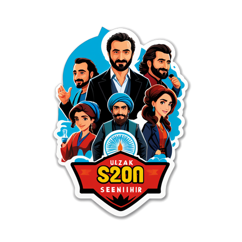 Uzak Şehir 8. Bölüm Sticker Tasarımı