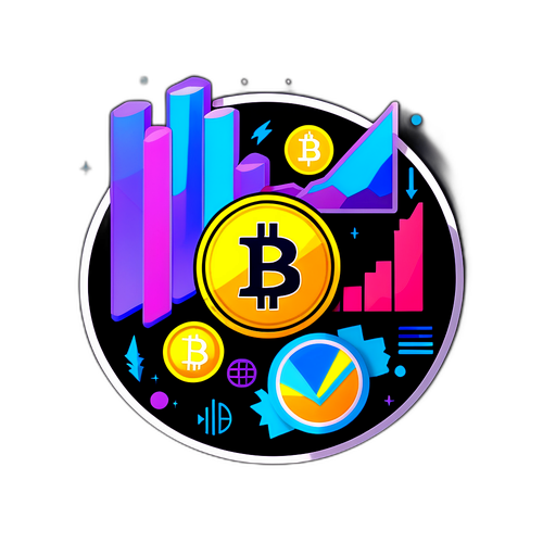 Autocollant sur la cryptomonnaie