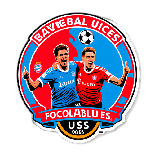 Nálepka fotbalových fanoušků