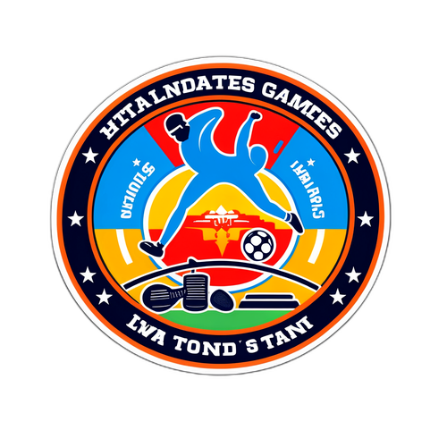 国家运动会辛勤工作的精神徽章