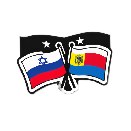 סטיקר תחרות בין מולדובה לישראל