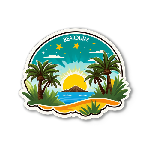 Bodrum Depremi Sticker Tasarımı