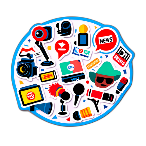 Sticker Dunia Berita