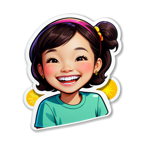 Maging Kaibigan Ni Sheila Guo: Ang Sticker na Nagdadala ng Positivity at Saya!