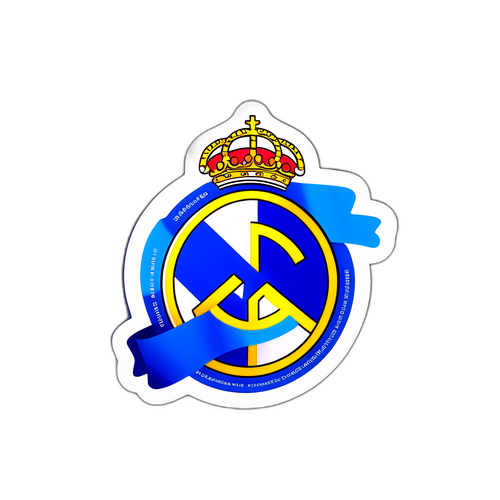 סטיקר מהמשחק בין אלביס לריאל מדריד