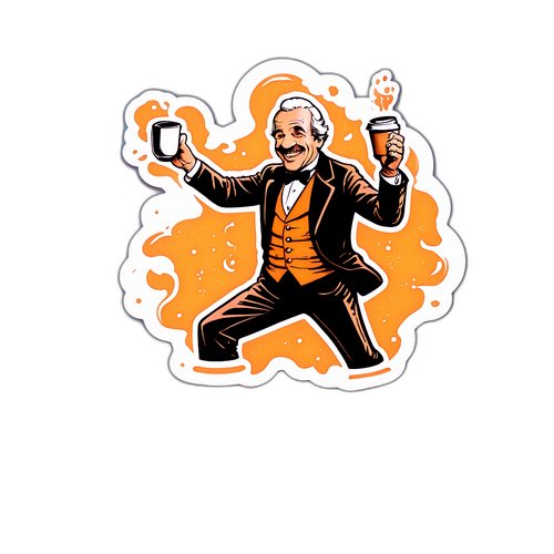 Vintage Sticker van Gérard Chaillou