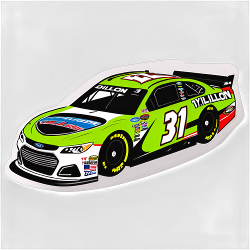 High-Energy Racing Ty Dillon Sticker