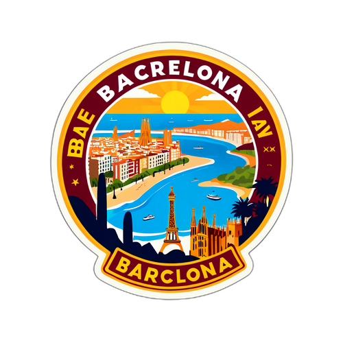 Легендарный вид на Барселону