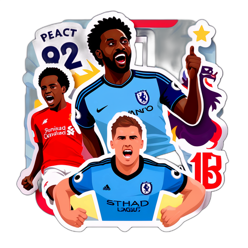 Sticker ya Mchezo wa Premier League