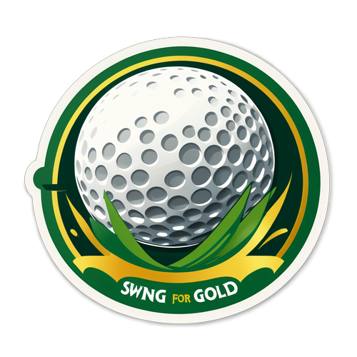 Unleash Your Inner Champion: 'Swing for Gold' with This Olympic Golf Inspiration!