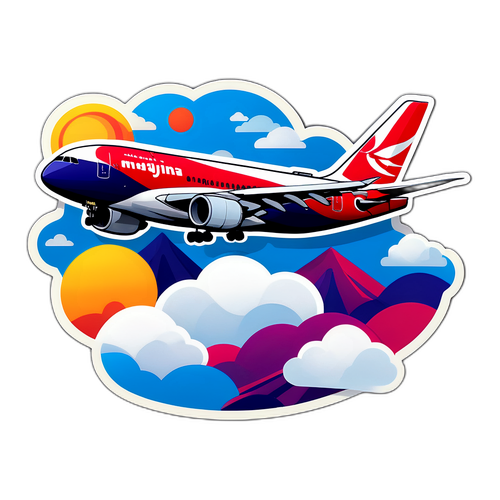 Pesawat Bergaya untuk Malaysia Airlines