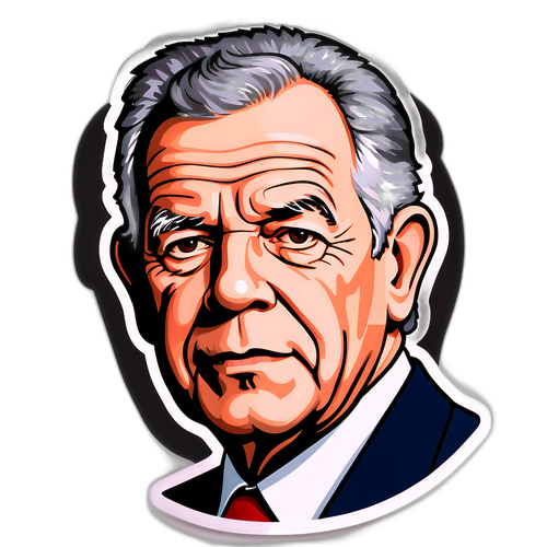 Stylisiertes Porträt von Van der Bellen