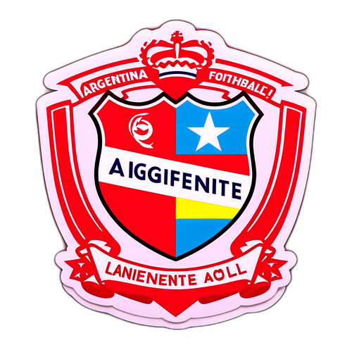 Sticker de un estadio vibrante durante el partido entre Independiente y Lanús