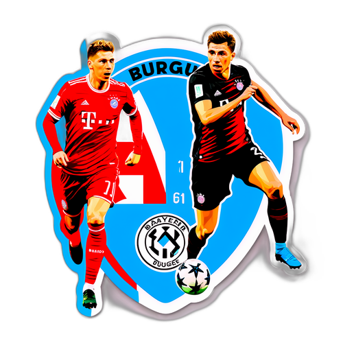สติกเกอร์การแข่งขัน บาเยิร์น กับ คลับ บรูซ