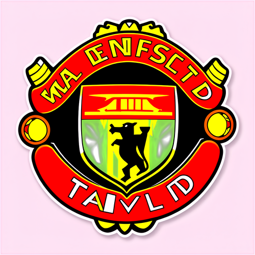 Stickers dla fanów Manchesteru United - Old Trafford