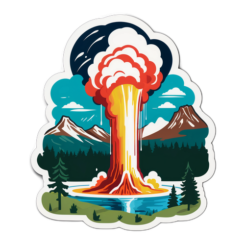 Gøjemærke af Old Faithful