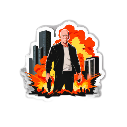 Bruce Willis Skyddar Staden