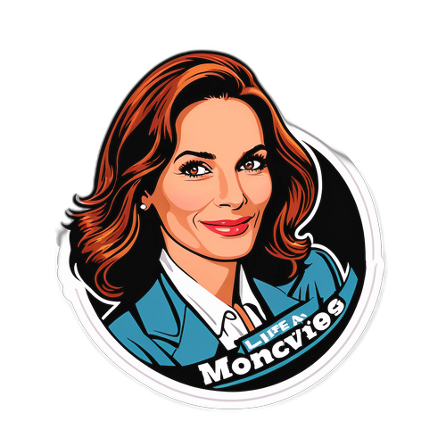 Skapa en klistermärke med Julia Roberts