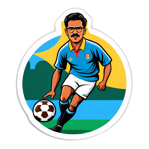 Stiker Tadeo Allende di Lapangan