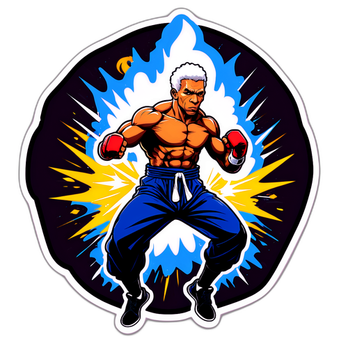 Design de Charles Oliveira en plein combat