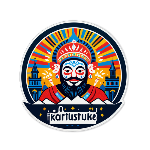 Karlsruhe Feier vs. Traditionalismus: Dieses kreative Sticker-Design wird Sie überwältigen!