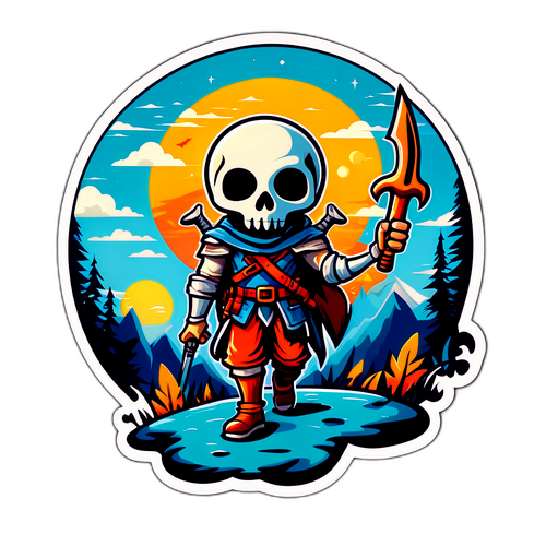 Äventyrliga element från Tibia med mystiska varelser