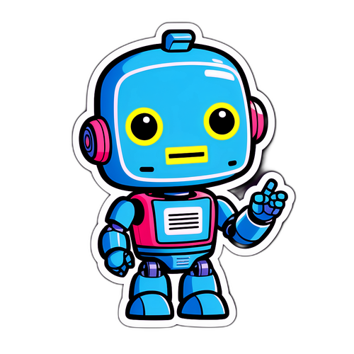 Милый робот-чатбот