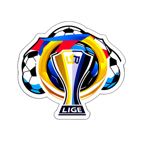 Nhãn dán với logo Ligue 1