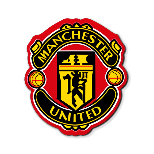 Adesivo do Manchester United