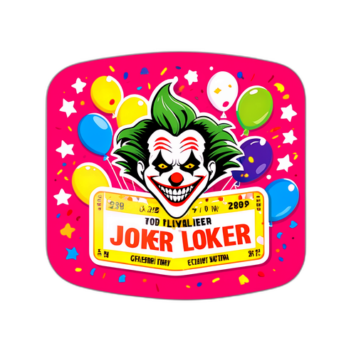 Ετικέτα Τυχερού Λαχείου 'Joker'